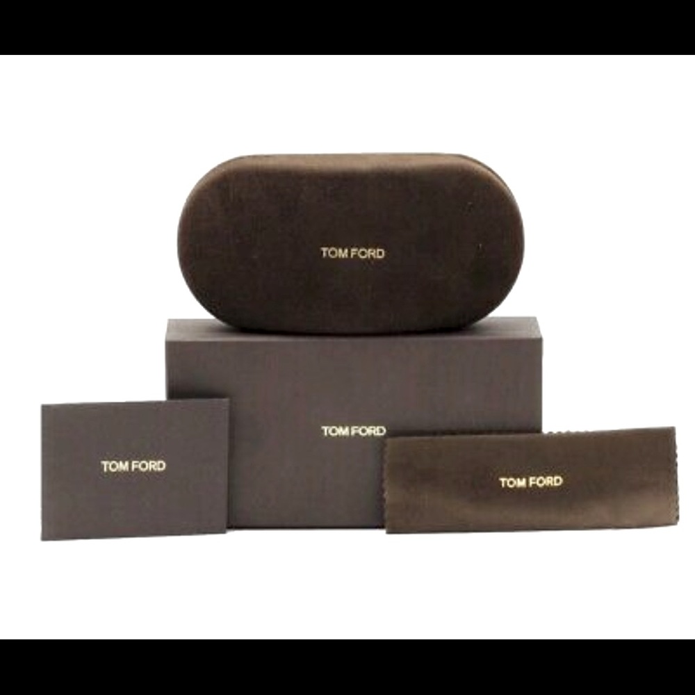Tom Ford Eyeglass case and polishing cloth